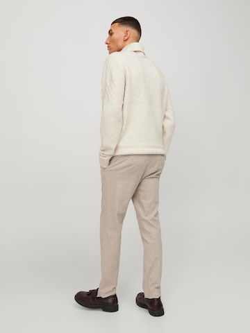 Coupe slim Pantalon chino 'MARCO' JACK & JONES en beige