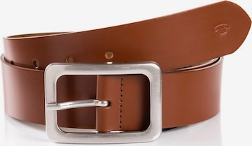 Ceinture TOM TAILOR en marron : devant