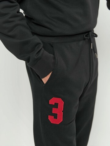 U.S. POLO ASSN. Regular Pants ' UMDion ' in Black