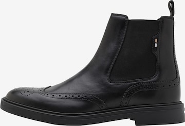 BOSS Chelsea-bootsit 'Calev' värissä musta: etupuoli