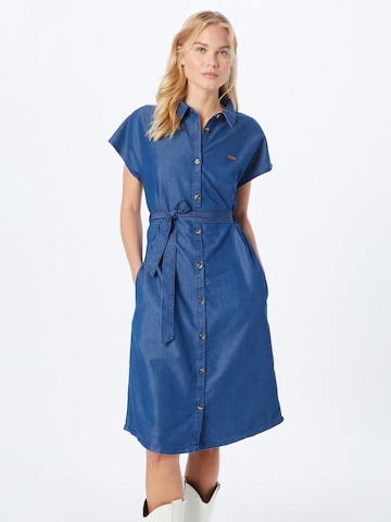 Robe-chemise 'MaeveAK' Alife and Kickin en bleu : devant