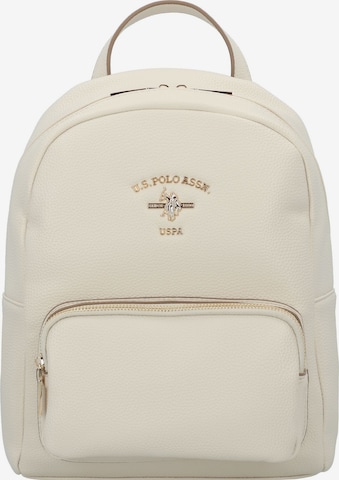 U.S. POLO ASSN. Rucksack 'Stanford' in Beige: Vorderseite