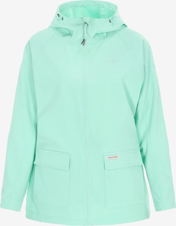 Schmuddelwedda - Chaqueta funcional en verde: frente