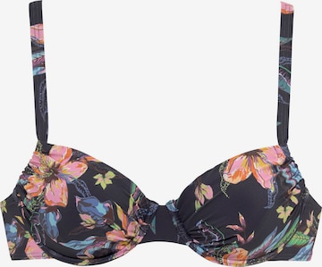 LASCANA Push-up Bikini top 'Malia' in Mixed colours: front