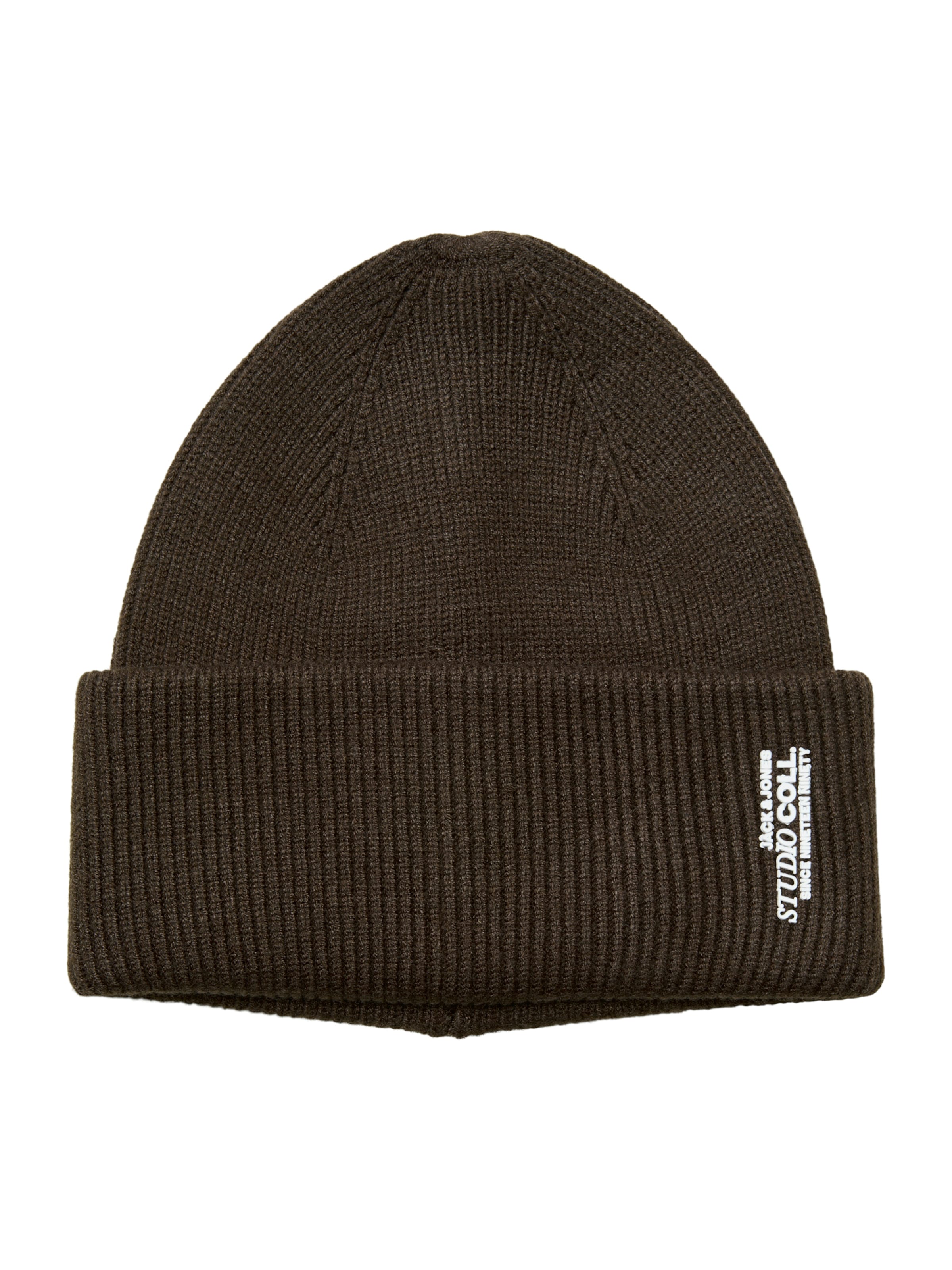 JACK & JONES Шапка 'JACCOLL' в Коричневый: спереди