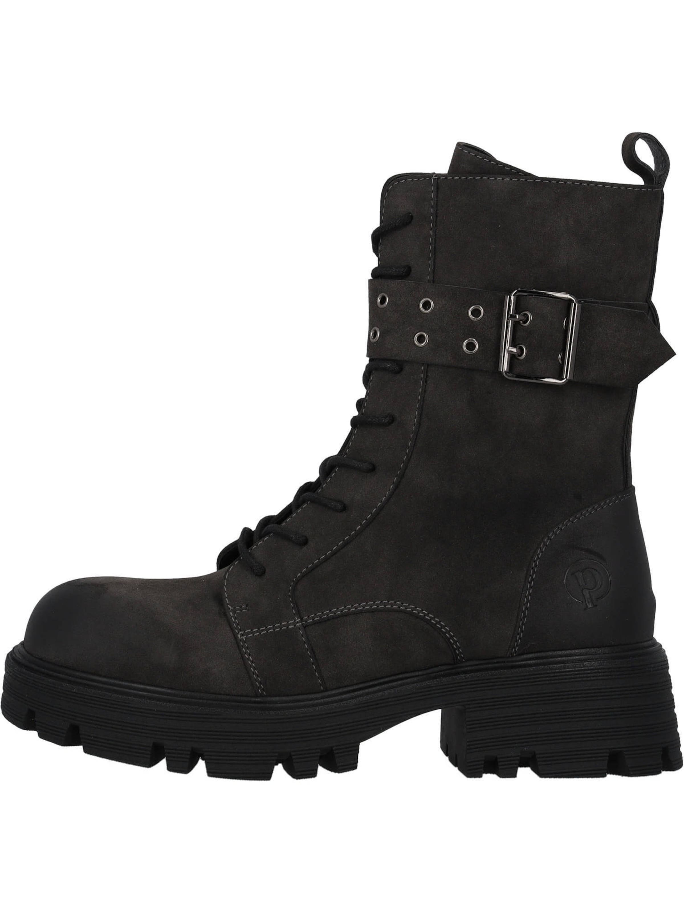 Palado Lace-up boot 'Agid' in Black: front