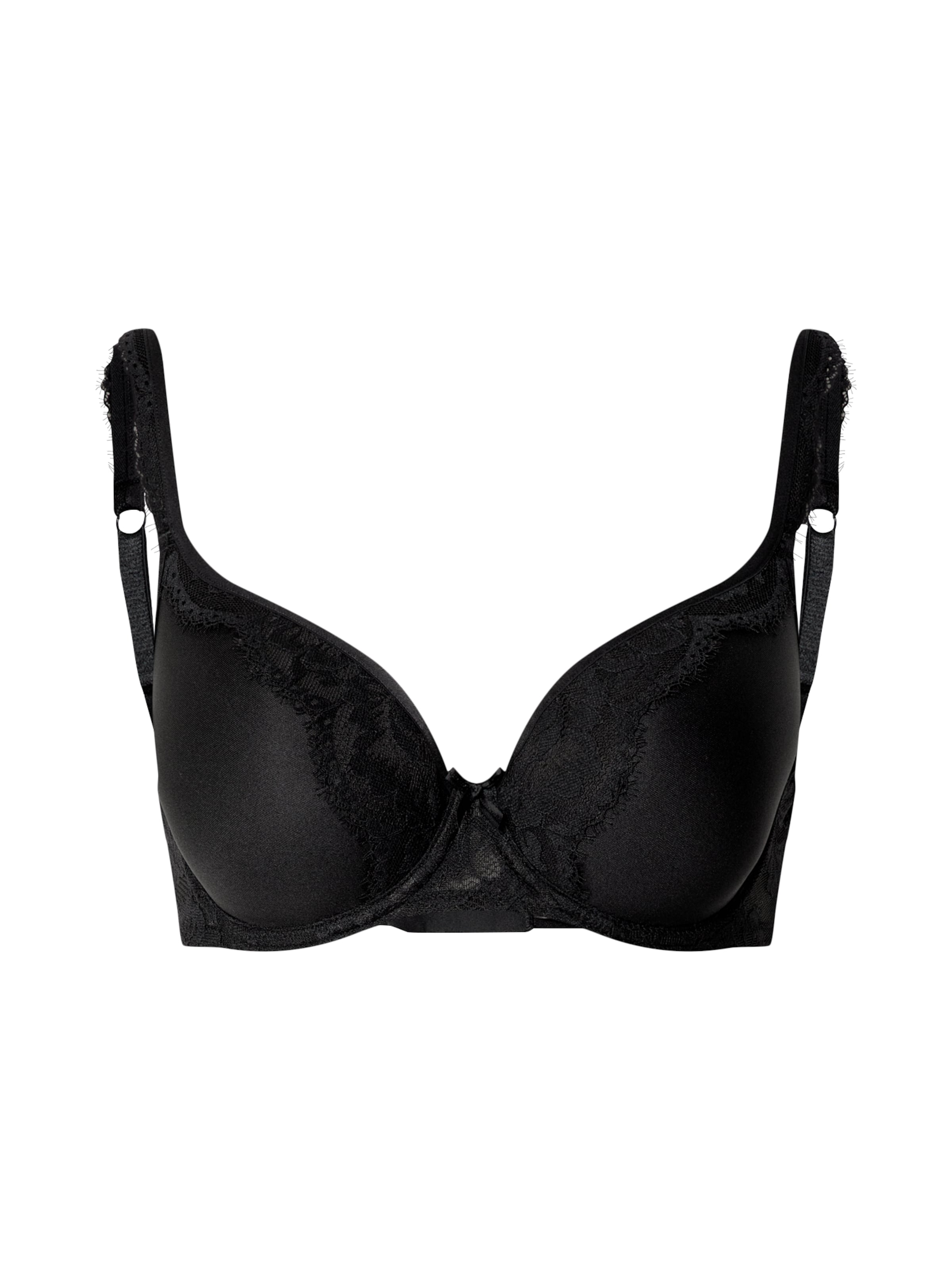 Mey T-Shirt BH 'Amazing' in Schwarz: Vorderseite