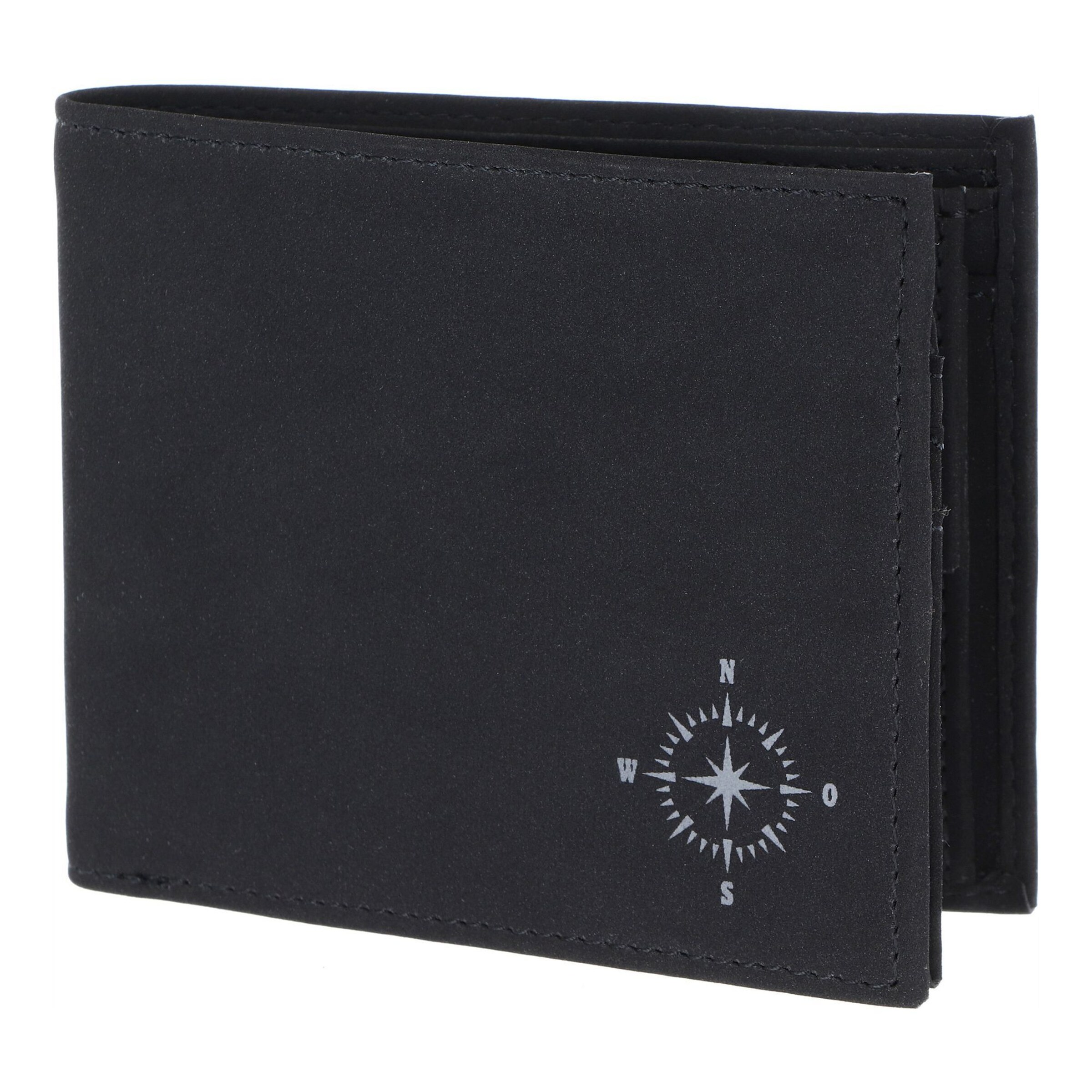 OXMOX Portemonnaie 'New Cryptan' in Schwarz: Vorderseite