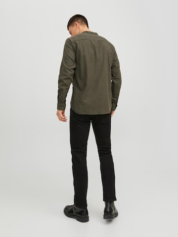 JACK & JONES Comfort fit Koszula 'Band' w kolorze zielony