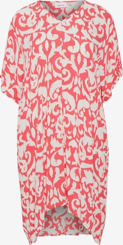 Fransa Kjole 'Iria ' i rød: forside