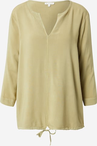 TOM TAILOR Blouse in Groen: voorkant