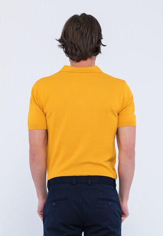 T-Shirt Giorgio di Mare en jaune