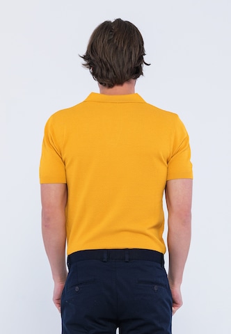 T-Shirt Giorgio di Mare en jaune