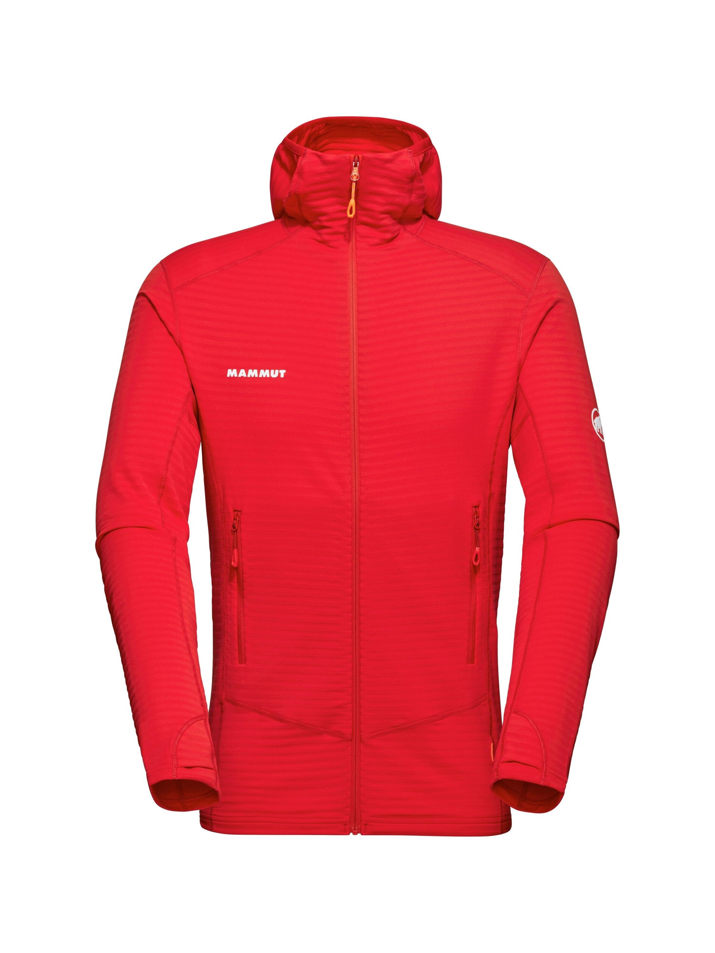MAMMUT Funktionsfleecejacke ‘Taiss Light’ in Rot: Vorderseite