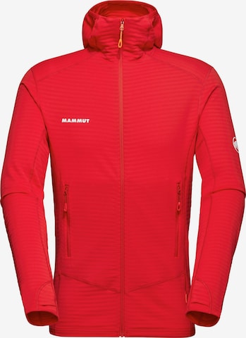 MAMMUT Funktionsfleecejacke ‘Taiss Light’ in Rot: Vorderseite