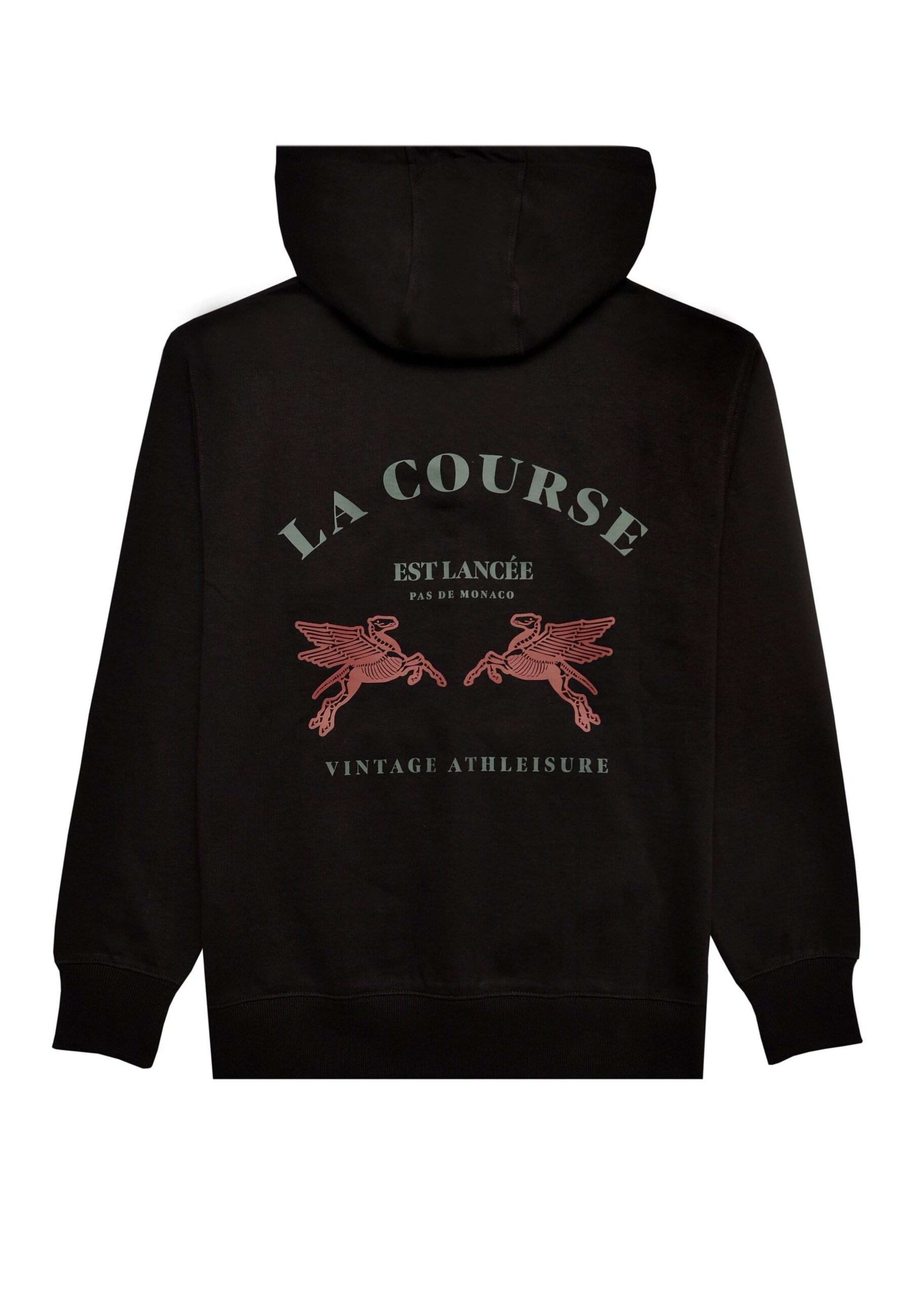Pas De Monaco Sweatshirt 'Le Course' in Black