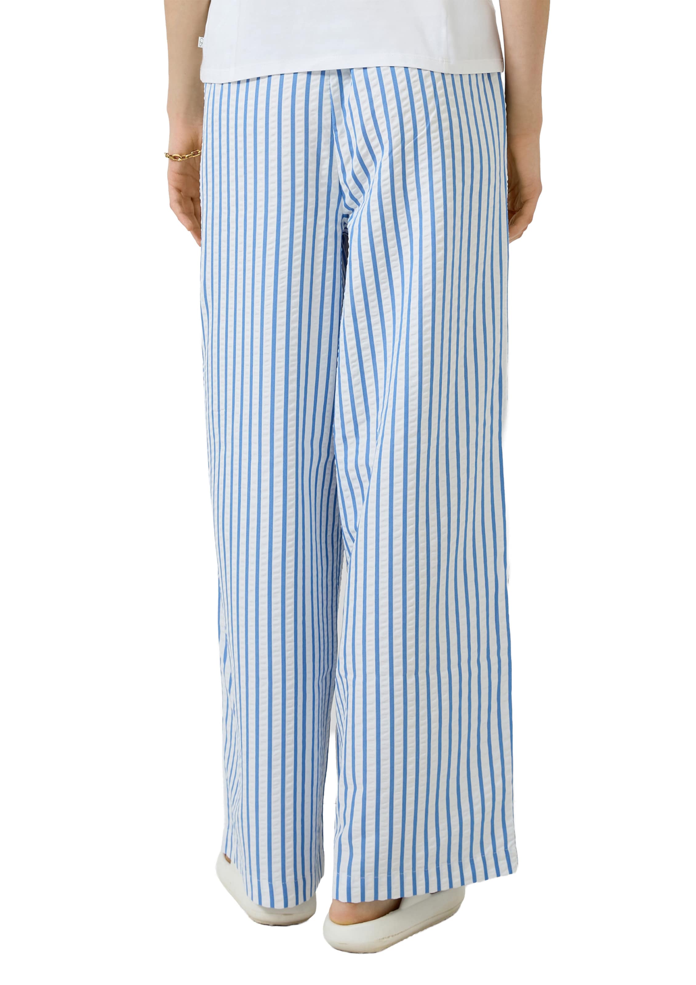 QS Regular Trousers in White