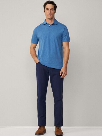 Hackett London Poloshirt in Blau
