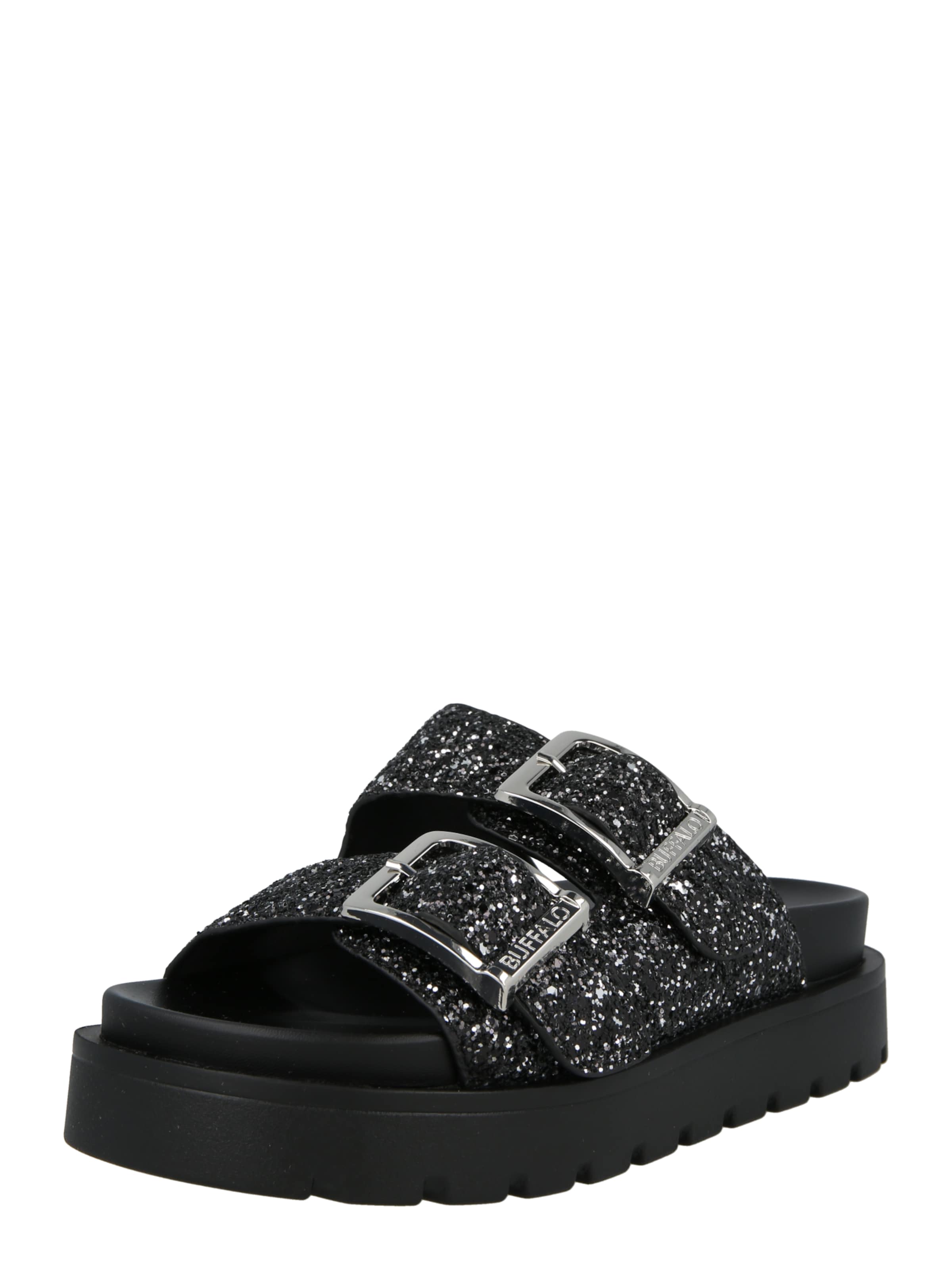 BUFFALO Μιούλ 'Raya Ari' σε μαύρο: μπροστά