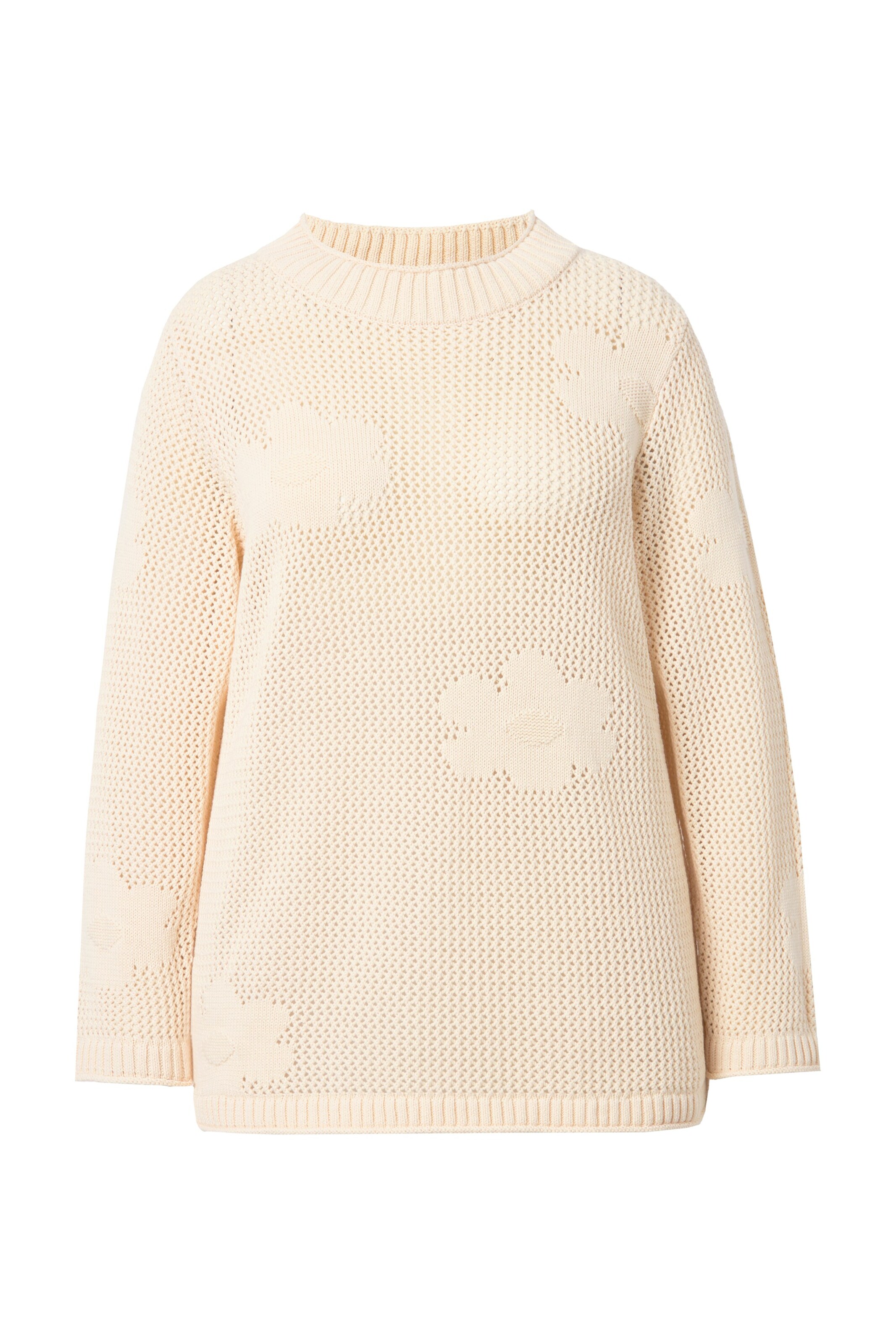 Ulla Popken Pullover in Beige: Vorderseite