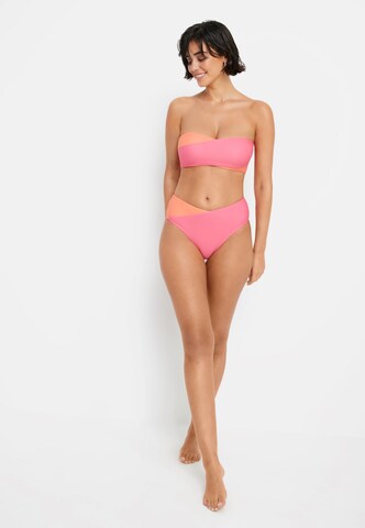 LSCN by LASCANA Bandeau Bikini in Pink