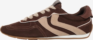 STEVE MADDEN Låg sneaker 'Abbi' i brun: framsida