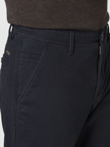 REDPOINT Slimfit Chinohose in Blau