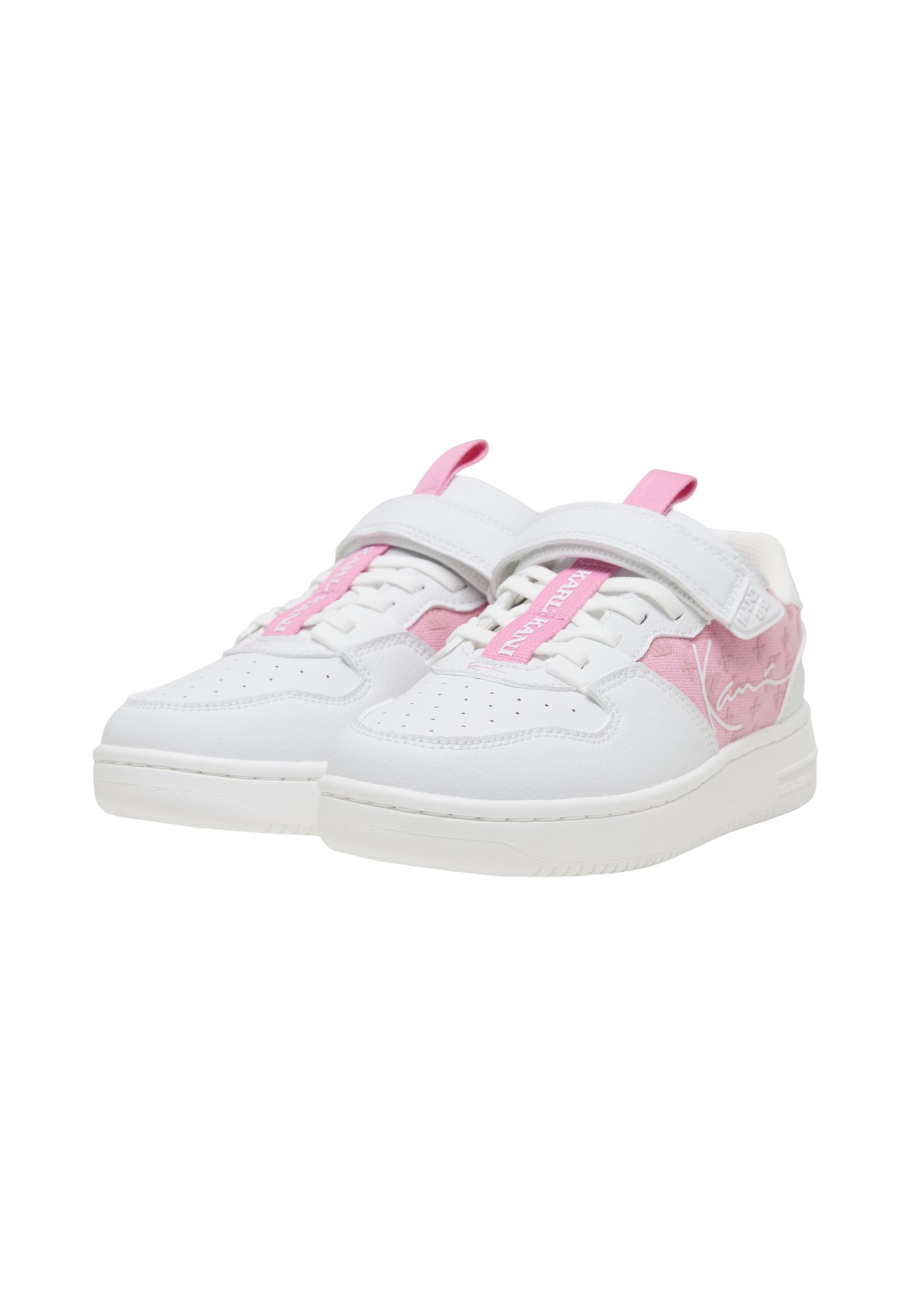 Sneaker '89 Tongue' di Karl Kani in bianco
