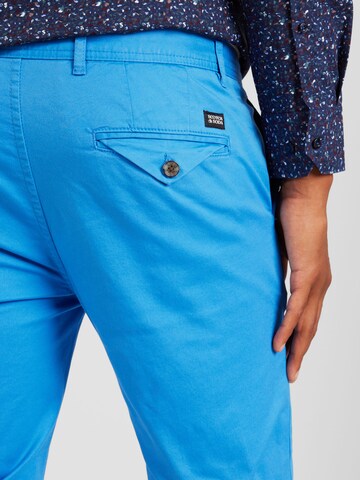 SCOTCH & SODA Regular Chino trousers 'Mott seasonal essential' in Blue