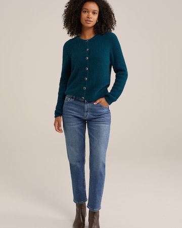 WE Fashion Cardigan i blå