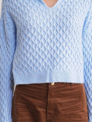 Pullover di MixRay in blu