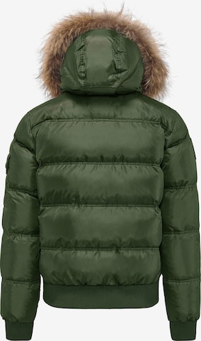 BOMBOOGIE Winter Jacket in Green