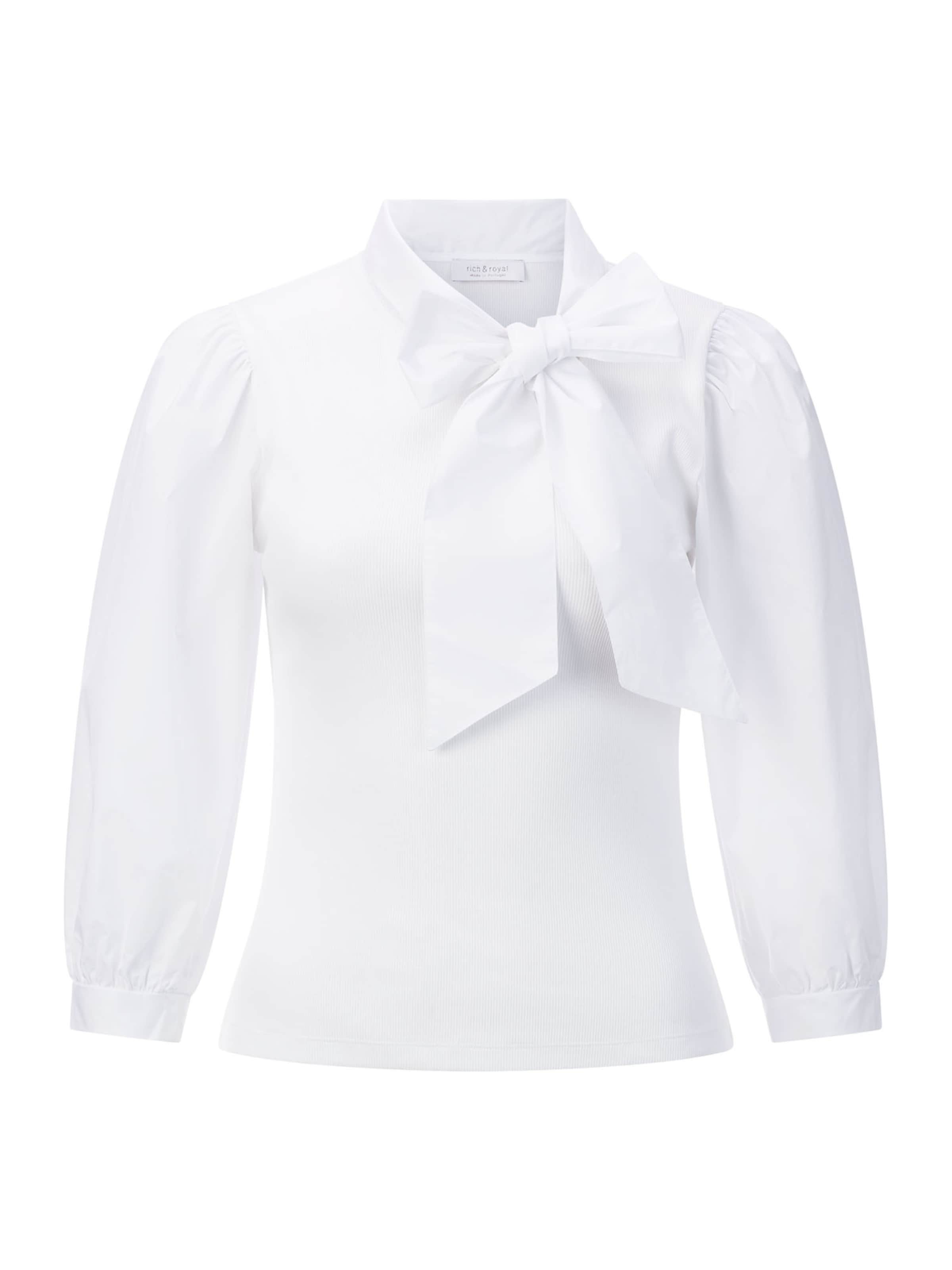 Camicia da donna di Rich & Royal in bianco: frontale