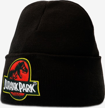 LOGOSHIRT Beanie 'Jurassic Park' in Black
