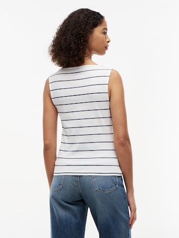 Top di TOMMY HILFIGER in bianco