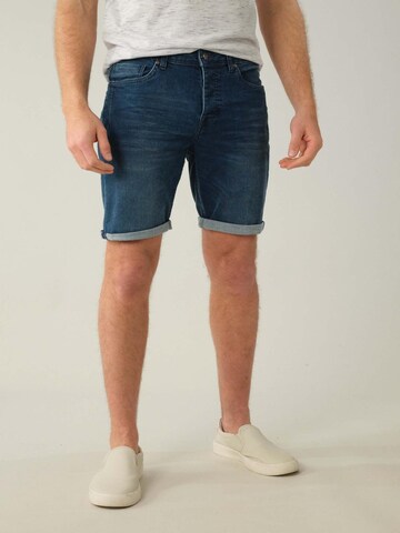 Regular Pantalon 'Arvin' Deeluxe en bleu : devant
