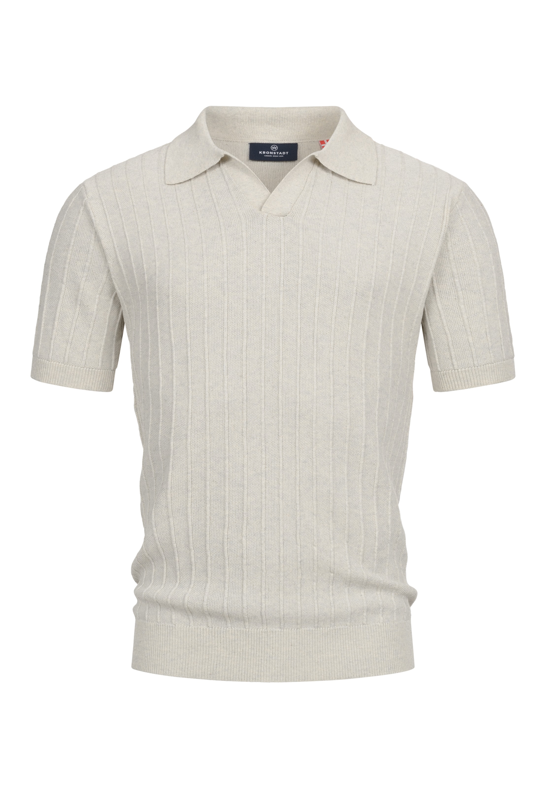 Kronstadt Shirt 'Alonzo' in Beige: voorkant
