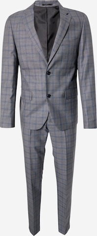 Lindbergh Slim fit Suit in Grey: front