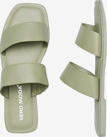 VERO MODA Mules 'Sun Glow' in Green