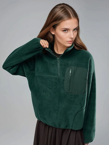 Pullover di Busem in verde: frontale