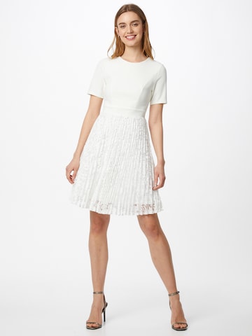 Skirt & Stiletto Cocktail Dress in White: front