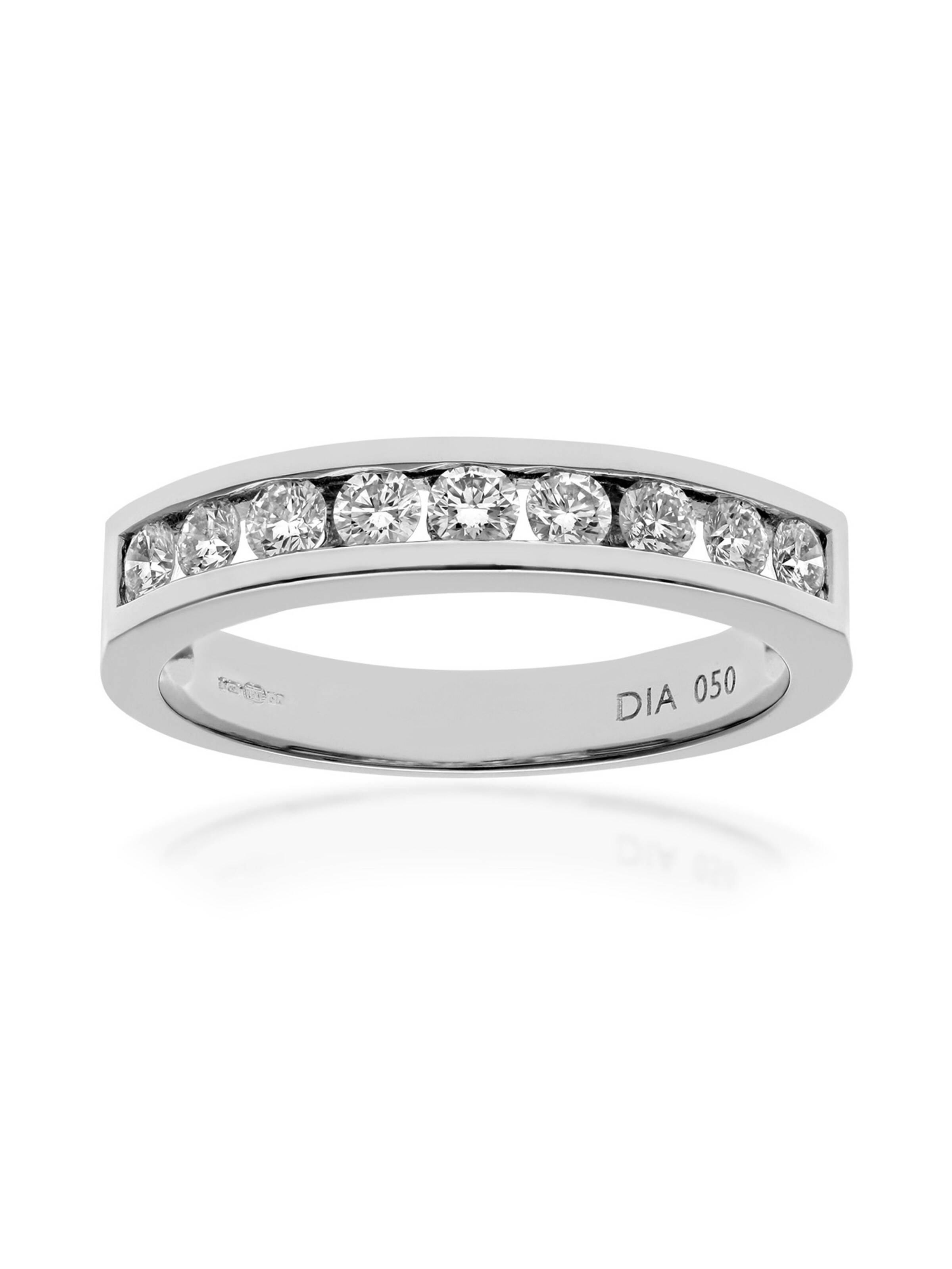 DIAMANT LETERNEL Ring in Silver: front
