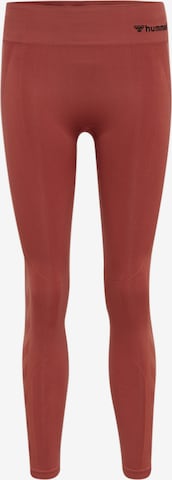 Hummel Sporthose in Orange: Vorderseite