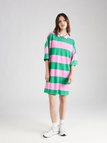 WRANGLER Šaty – zelená: přední strana