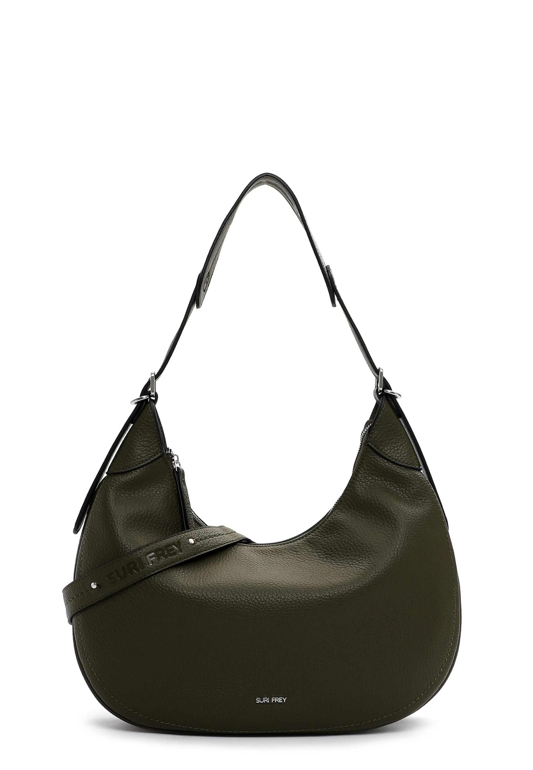 Borsa a spalla 'Henny' di Suri Frey in verde: frontale