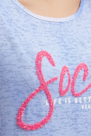 Soccx T-Shirt in Blau