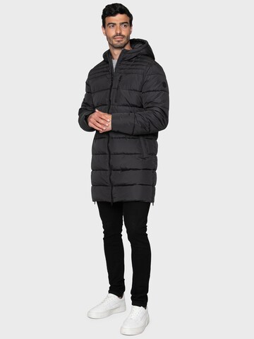 Threadbare Winter jacket 'Pike' in Black