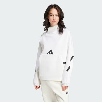 ADIDAS SPORTSWEAR Athletic Sweatshirt in White: front