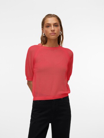 Pull-over 'NEW LEXSUN' VERO MODA en rouge : devant