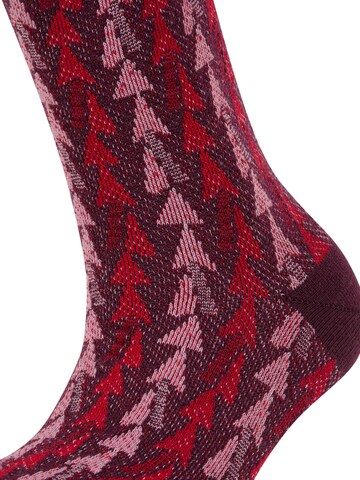 FALKE Socken 'Pinewood'‌‌‌‌‌ in Rot